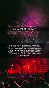 6.3K views · 100 reactions | Earn a Music Business Degree 100% Online | Degree Grad | Facebook