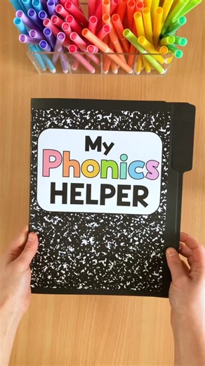 My Teaching Pal on Instagram: "Watch me make these phonics folders 👀 Comment FOLDER to get the link ❤️ I had so many little reference sheets sitting around everywhere, so I thought I’d make one go-to reference folder for students. It’s designed with Kindergarten, First Grade and Second Grade in mind. The folder: ⭐️ Is Science of Reading aligned ⭐️ Includes sound charts, prefix and suffix charts, syllable types and syllable division rules, spelling and reading strategies, and a sound wall. It’s 