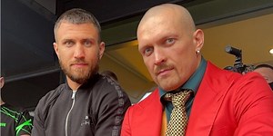 Usyk arrives in NYC to support countryman boxer against Ortiz