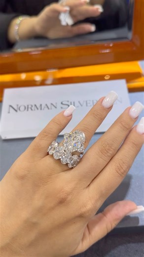 Countdown to my birthday and expect diamonds and more diamonds in the coming days! Starting with oval obsession and this Norman Silverman @normansilverman exceptional set. A mesmerising set of oval-cut diamonds, from engagement ring to eternity band and matching bracelet, this is oval heaven for #MyLoveAffairWithDiamonds! Contact @normansilverman for details. #OvalObsession #OvalCut #Brilliance #Scintillation #Sparkle #Bridal #Fire #EngagementRing #EternityBand #Bracelet #AprilBaby #Taurus #Diam