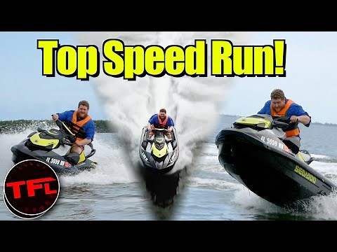 How Fast is the 2020 Sea-Doo GTR 230? I Find Out with a Top Speed Run!
