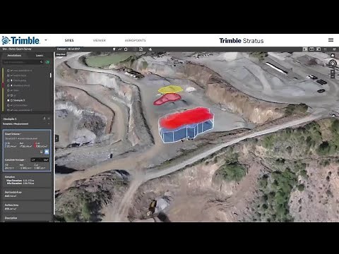 Trimble Stratus - Drone Data Platform for Aggregates Operations