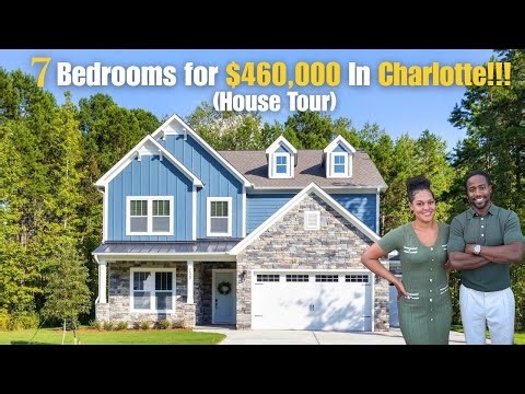 7 Bedrooms for $460,000 in Charlotte, NC!!! | 4,600sqft | House Tour