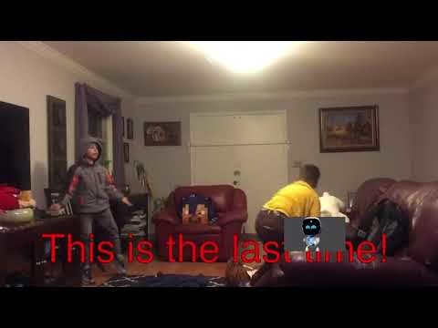 The Kid Break IPad Rage at astro bot's Belly Growl ‪@shortshaker9236‬