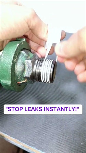 How to Use Teflon Tape The Right Way#trending #mechanic #shortvideo