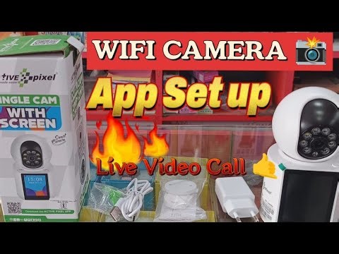 Live talk Video Call Camera | Active Pixel Wifi Configuration | How to Set up Wifi Camera Tutorial