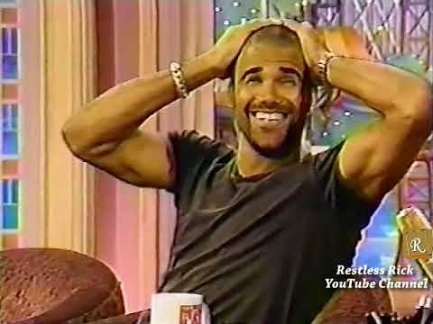 Shemar Moore in 2001 New Haircut & Final Interview on Rosie O'Donnell Show