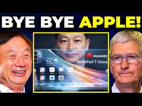 Breaking: Huawei Has Just Killed the iPad with Its First Transparent MatePad "T-Glass"