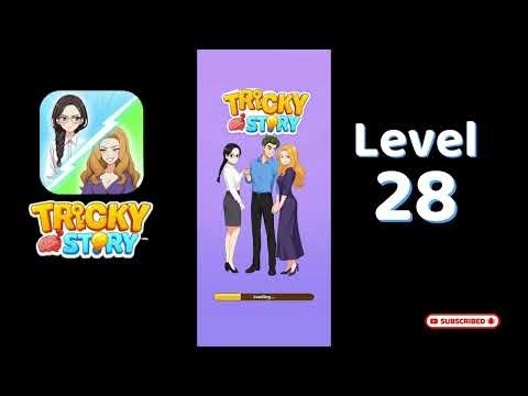 Tricky Story Normal Level 28 – Help the girl get noticed