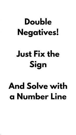 The Double Negative Trick! (Part 2) 🛑