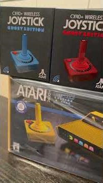 New Atari 2600+ Pac Man Edition collection #atari #pacman #atari2600 #retrogaming