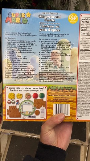 49% off this amazing Super Mario Gingerbread House kit! There was an entire stack of these at the store last week, and now almost sold out! Snatch it while you can! (AD) https://amzn.to/34jXD0u | HowDoesShe