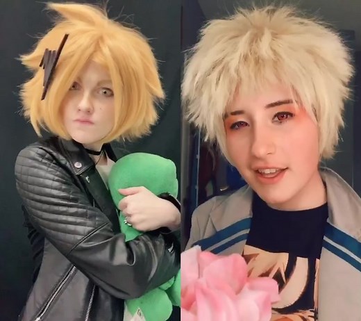 Bakugou notices Creeper chan 👀 @colorful_.cosplays #denkikaminari #denkicosplay #denkikaminaricosplay #kaminaridenki #denki #mhacosplay #bakugou