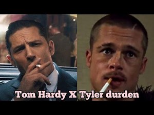 Tom Hardy x Tyler durden WhatsApp status cigarette smoking scene HD