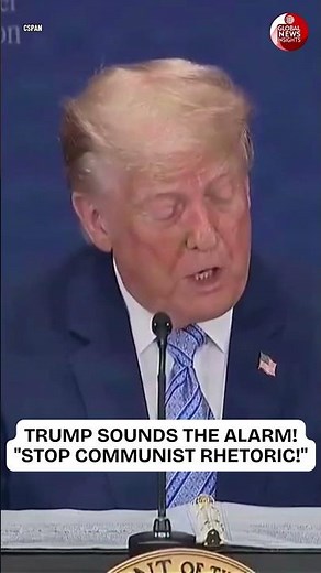 Trump Warns Against 'Communist Rhetoric' in Fiery White House Remarks