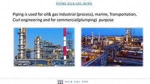 OIL AND GAS PIPING INTRODUCTION