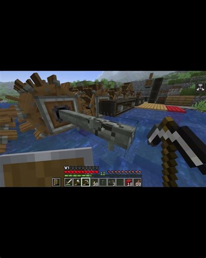 Full 21 Waterwheel Setup! #minecraft #gaming #create