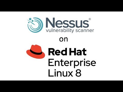 Nessus Vulnerability Scan on Red Hat Enterprise Linux 8