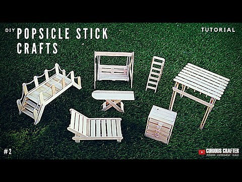 DIY Popsicle Stick Crafts Tutorial