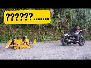 caterpillar d11, super strong | rc action homemade