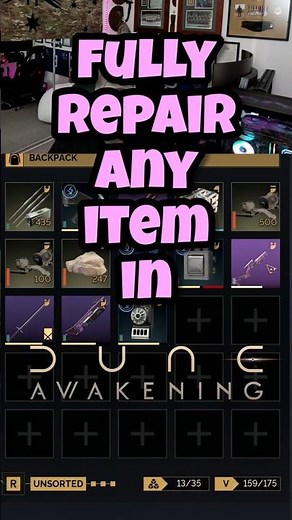 DUNE AWAKENING: Repair TRICK! Do this now! before it's patched #shorts