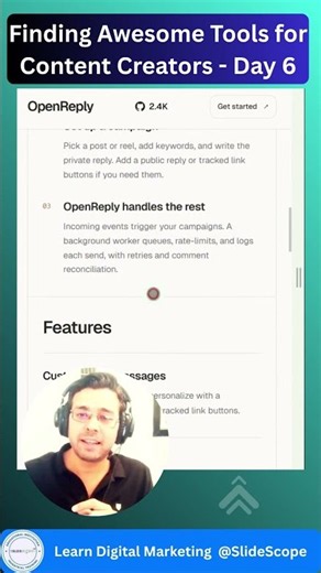 Finding Awesome Tools for Content Creators - Day 6 - Automatic Reply on Instagram