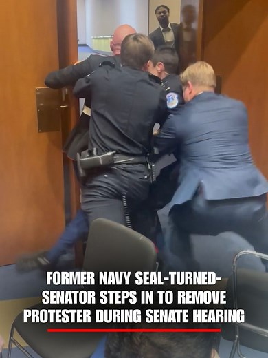 CAPITOL CLASH: A Senate hearing spirals into chaos after officers attempt to remove a man protesting the war in Iran, as former Navy SEAL Sen. Tim Sheehy steps in to assist. Capitol Police say the