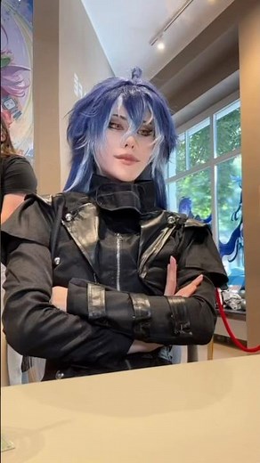 what is this tomfoolery 🥀#genshinimpact #flins #varka #nodkrai #flinscosplay #HoYoverseCafe