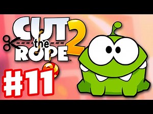 Cut the Rope 2 - Gameplay Walkthrough Part 11 - Fruit Market! 3 Stars! (iOS, Android)