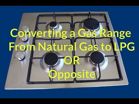 Gas Cooktop Natural Gas to LPG Conversion by ezy2learn