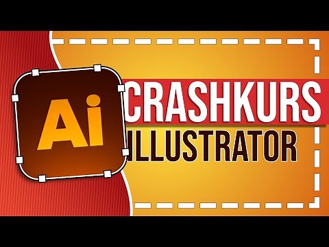 Crash course for beginners | Adobe Illustrator tutorial - German