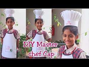 How to make Masterchef Cap/ DIY Paper Master Chef Cap