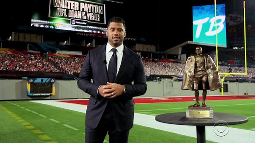 Russell Wilson. 2020 Walter Payton NFL Man of the Year. 🙏 #NFLHonors | NFL