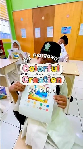 Mewarnai sesuai Angka Mata Pelajaran SBdP kelas 4 SD