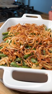 1.2M views · 31K reactions | This green bean casserole is the perfect side dish! #cooking #dinner #vegetables #greenbeans | Dan-O's Seasoning | Facebook