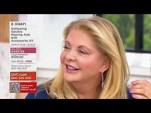 GoHearing GoUltra Hearing Aids with Accessories Kit on QVC