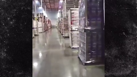 Insane Video Shows Man Starting California Warehouse Fire