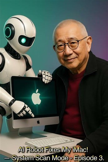 AI Robot Fixes My iMac! — System Scan Mode - Episode 3🚀🤖🔥