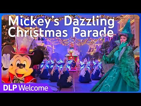 [4K] Mickey’s Dazzling Christmas Parade 2024 - Disneyland Paris