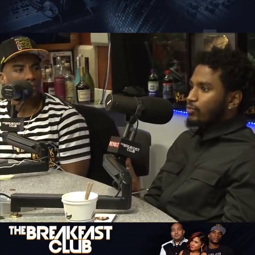 Trey Songz calls Chris Brown and Soulja Boy Beef Corny! Breakfast Club | Angela Yee