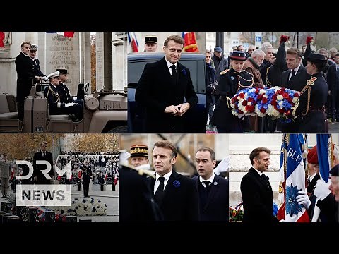 FULL CEREMONY: French President Macron Leads Paris Tribute on 107th WWI Armistice Anniversary | AC1B