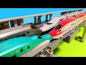 定期運用が終了したE3系つばさとE4系MAXの連結を再現してみたよ