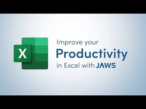 Improve Your Productivity in Excel with JAWS: Navigation Commands