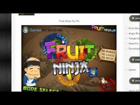 Fruit Ninja For PC - Download Fruit Ninja for PC [Working Version + Tutorial]