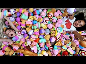 Tiana's School Bedtime Routine! Squishy Toys Bath