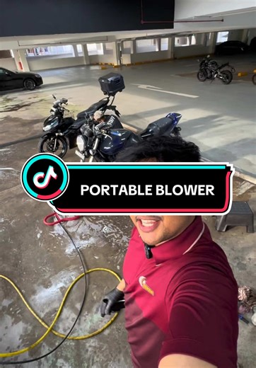 Compact and Powerful Portable Blower for Drying Bikes