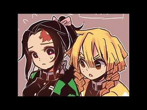 Tanjiro and Zenitsu (Female) x Listener