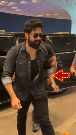 Black Denim Shirt Worn by Yash | Rugged Celebrity Style#yash #shorts #shirts #flipkart #myntra#toxic
