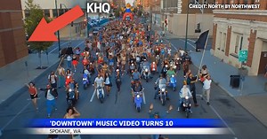 Downtown Spokane celebrates 10 years since Macklemore's iconic video