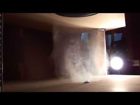 New tornado simulator - High swirl ratios and multiple-vortex development